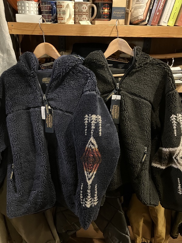 PENDLETON ボアフリースパーカー