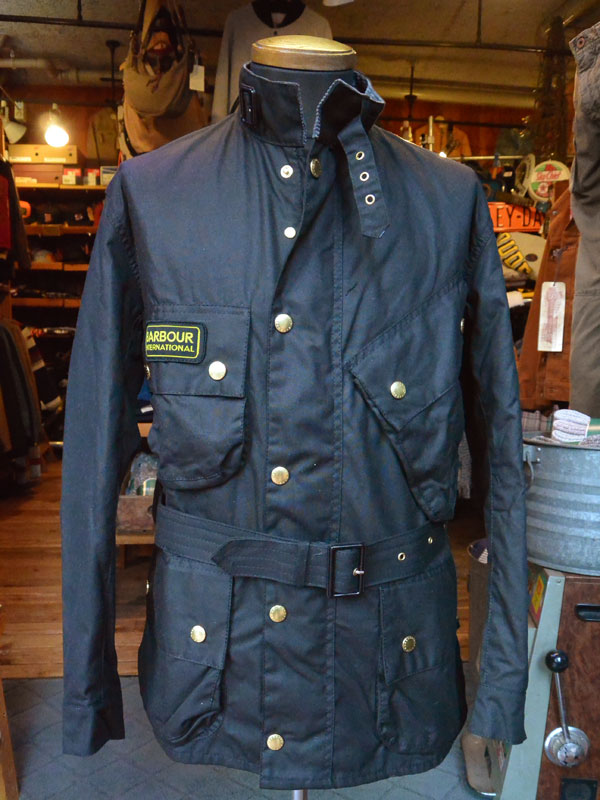 barbour international parka